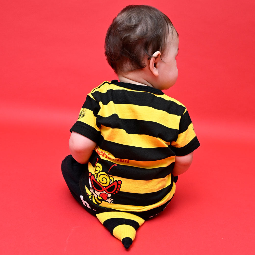 LITTLE BEE ボーダー半袖Tシャツ