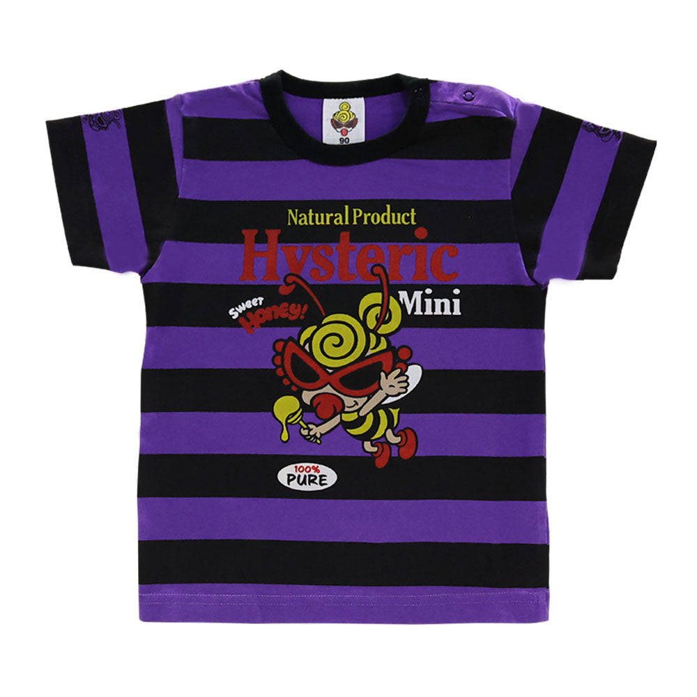 LITTLE BEE ボーダー半袖Tシャツ