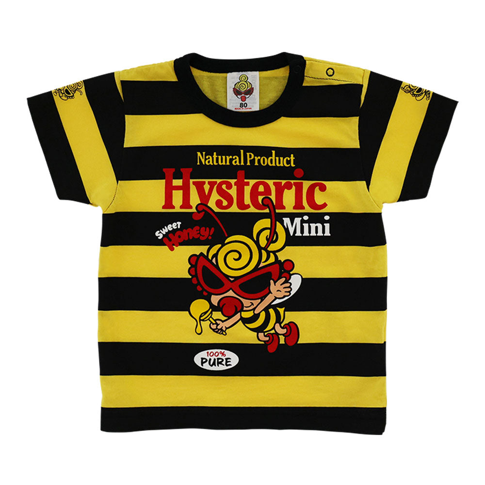 LITTLE BEE ボーダー半袖Tシャツ