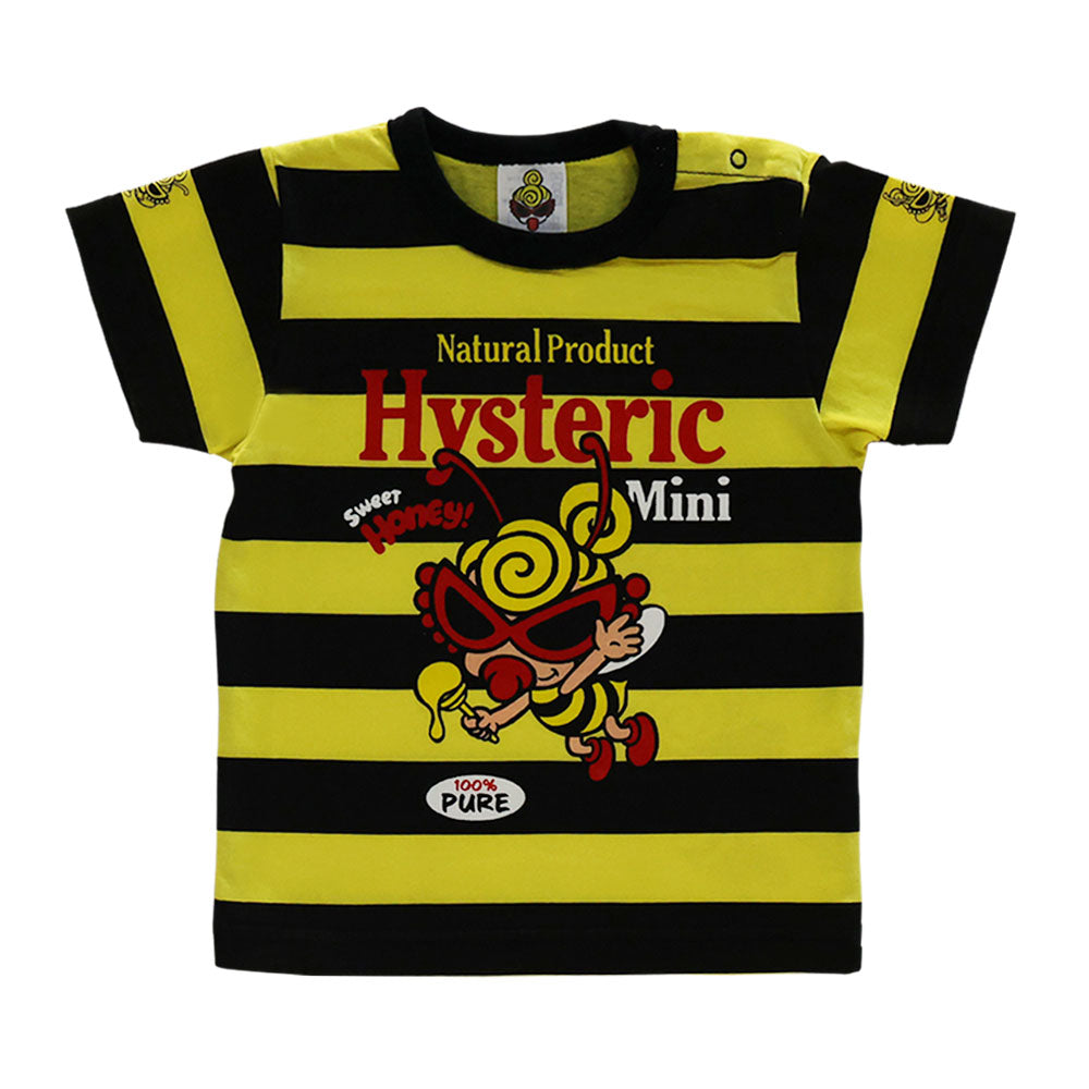LITTLE BEE ボーダー半袖Tシャツ