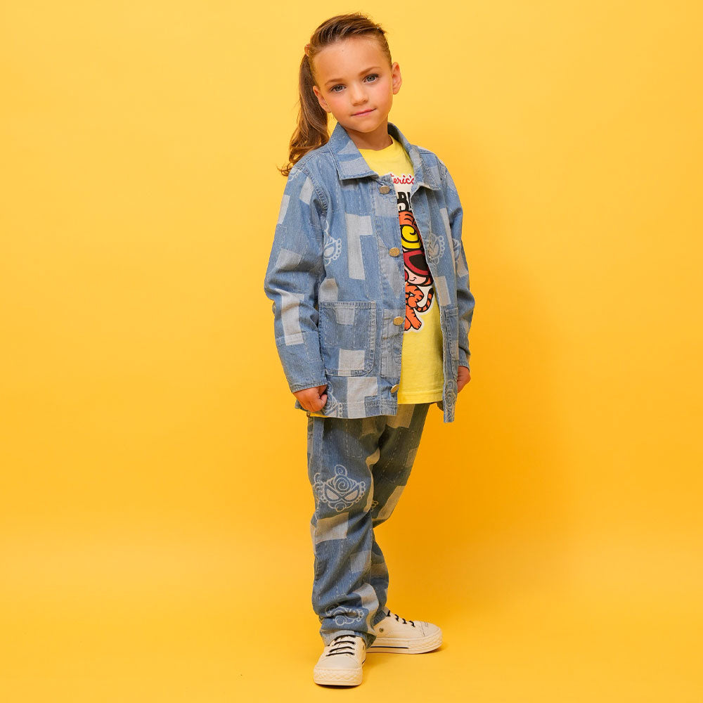 PATCHWORK DENIM ジャガード ジャケット