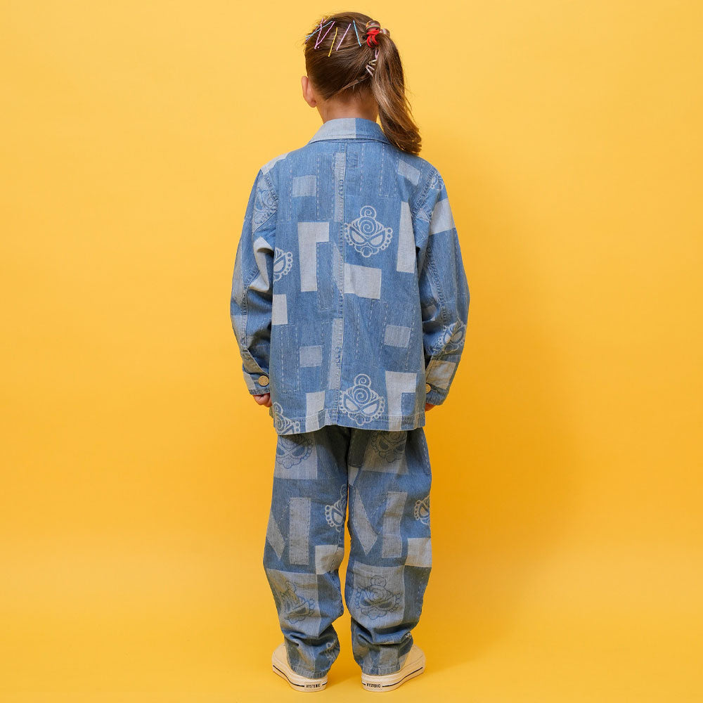 PATCHWORK DENIM ジャガード ジャケット