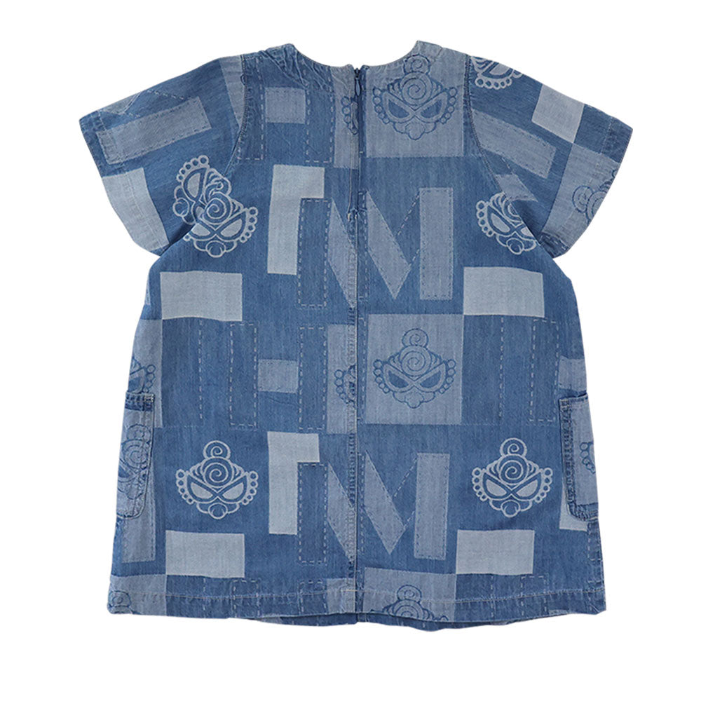 PATCHWORK DENIM JQ ワンピース