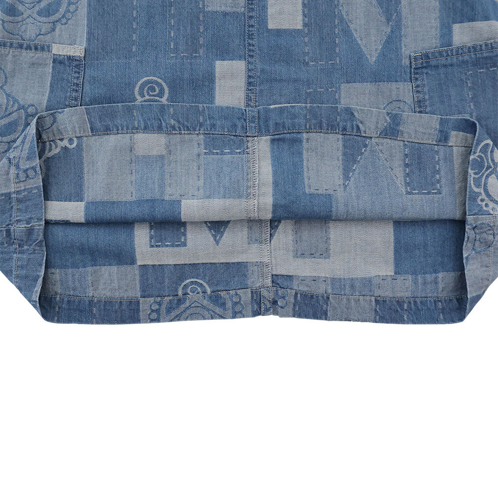 PATCHWORK DENIM JQ ワンピース