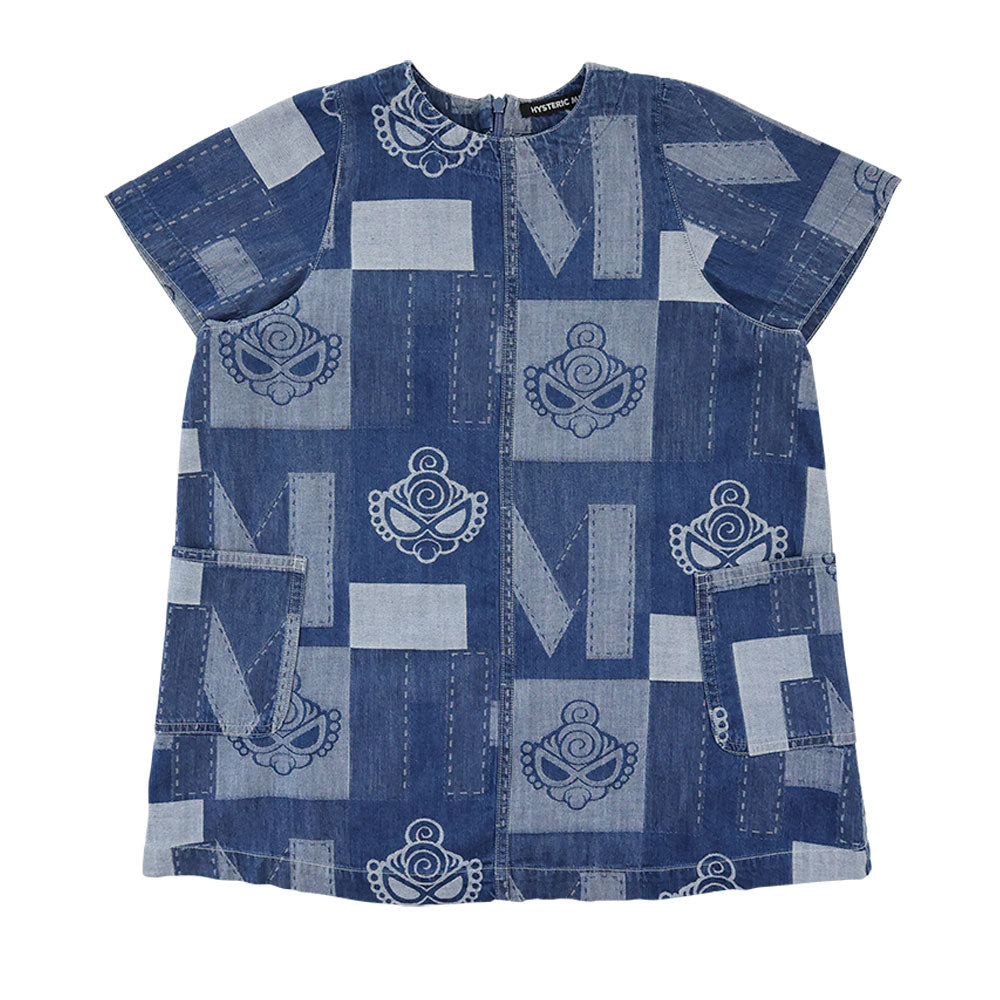 PATCHWORK DENIM JQ ワンピース