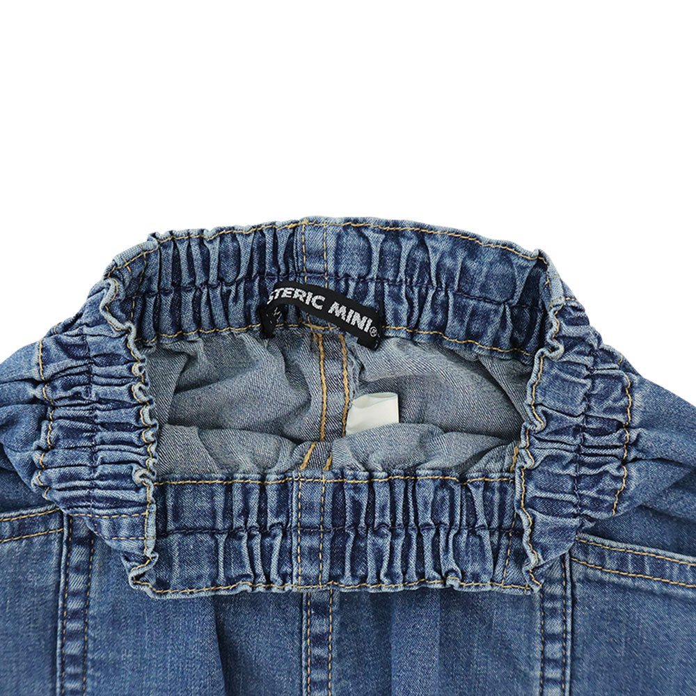 ストレッチデニム 10分丈パンツ