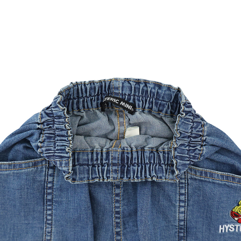 ストレッチデニム 10分丈パンツ