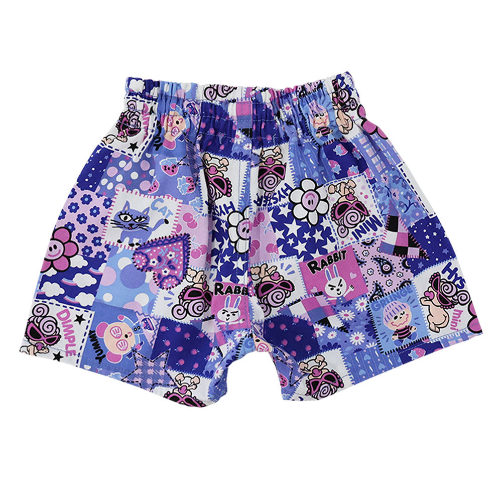 SCRAP PATCHWORK総柄 ショートパンツ