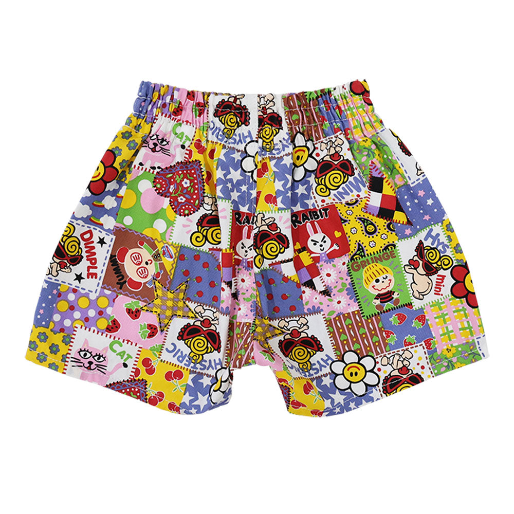 SCRAP PATCHWORK総柄 ショートパンツ