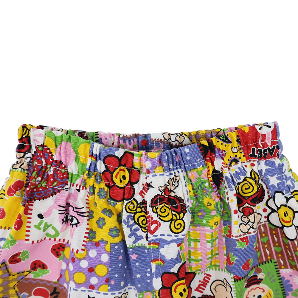 SCRAP PATCHWORK総柄 ショートパンツ