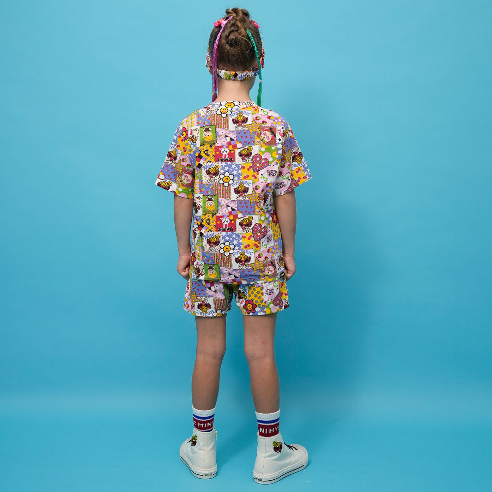 SCRAP PATCHWORK総柄 ショートパンツ