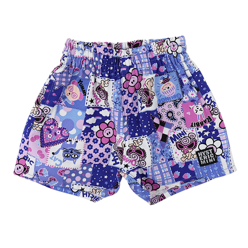 SCRAP PATCHWORK総柄 ショートパンツ