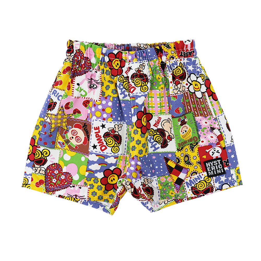 SCRAP PATCHWORK総柄 ショートパンツ