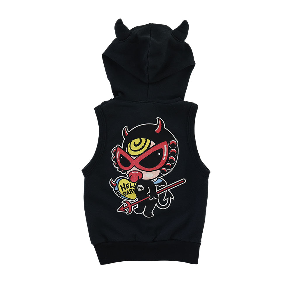 DEVILKIN つの付き ベスト