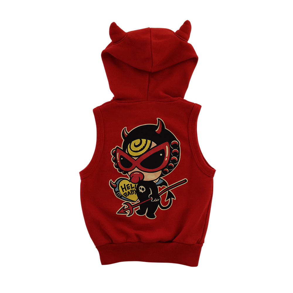 DEVILKIN つの付き ベスト