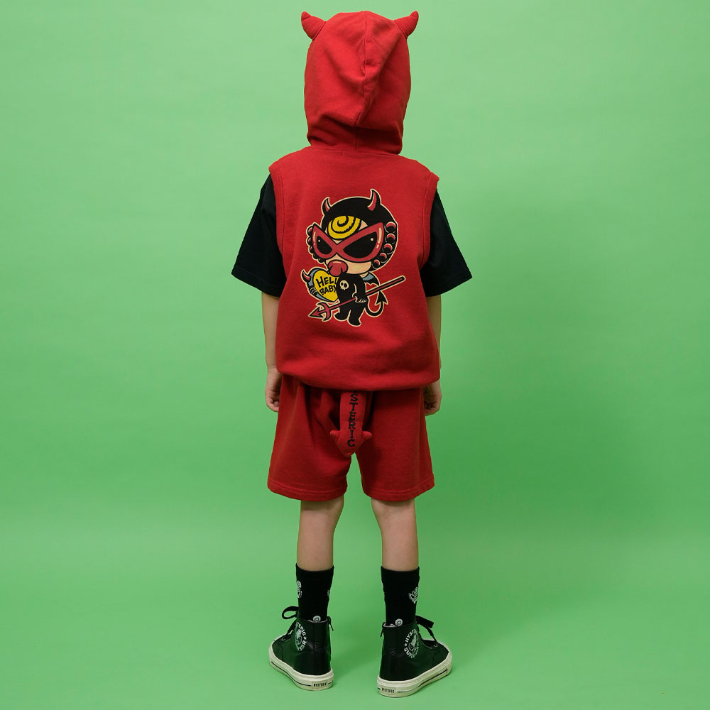 DEVILKIN つの付き ベスト