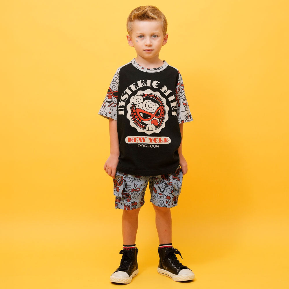 TATTOO PARLOUR ラグラン半袖Tシャツ