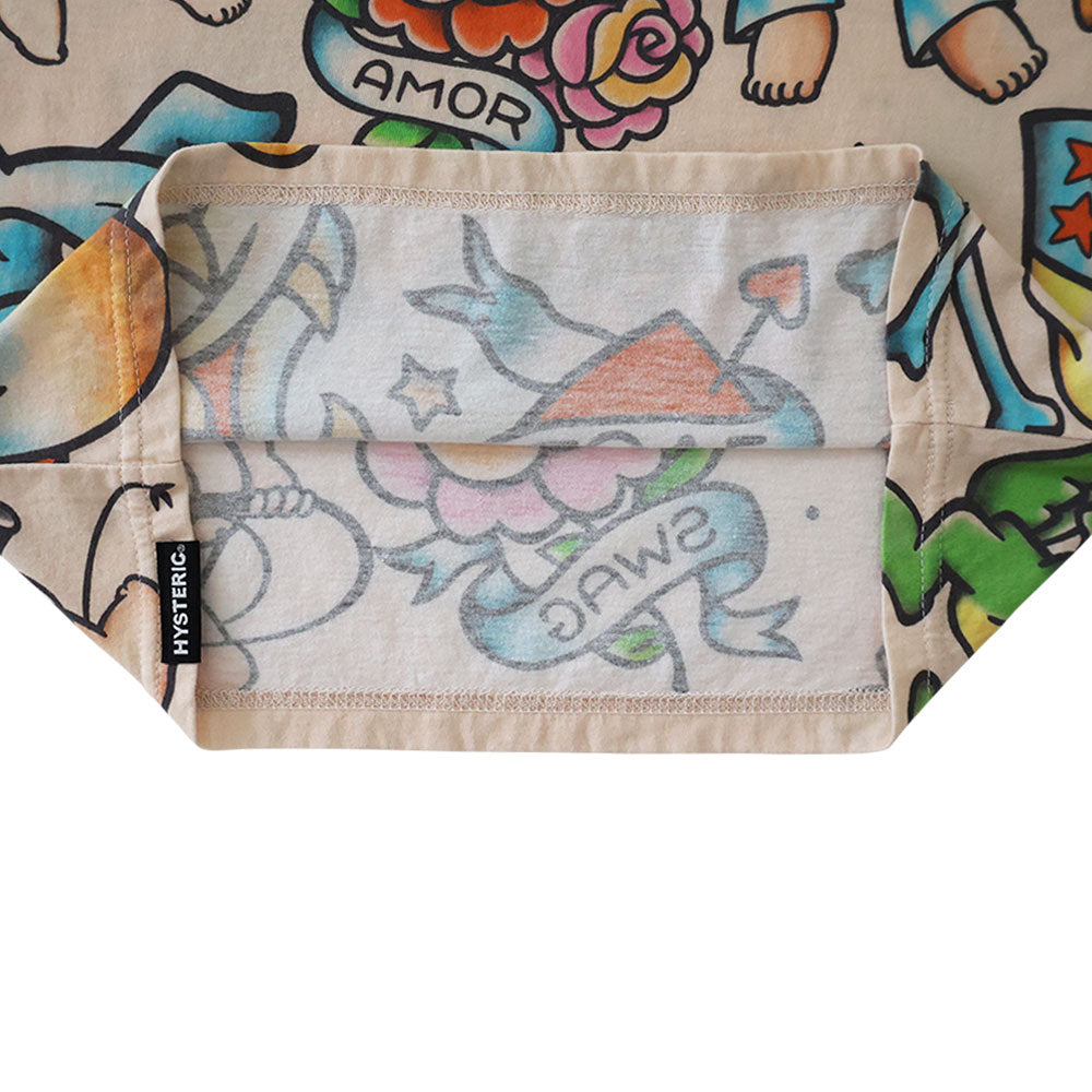 PARLOUR TATTOO Viscotex 半袖Tシャツ