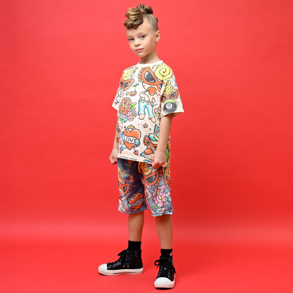 PARLOUR TATTOO Viscotex 半袖Tシャツ