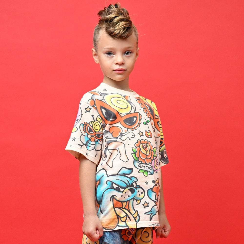 PARLOUR TATTOO Viscotex 半袖Tシャツ
