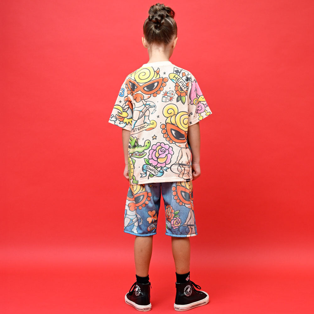 PARLOUR TATTOO Viscotex 半袖Tシャツ