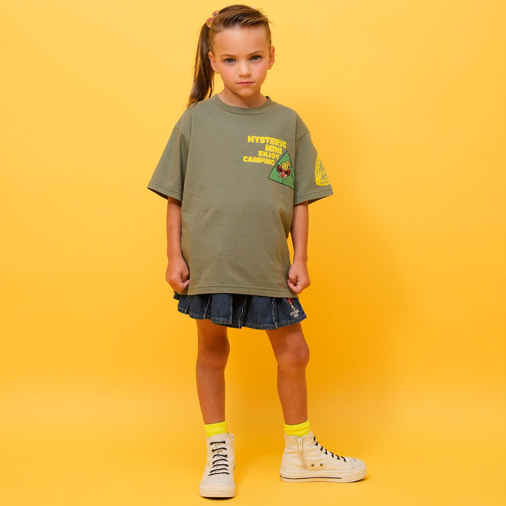 CAMP MINI IN A TENT 半袖Tシャツ