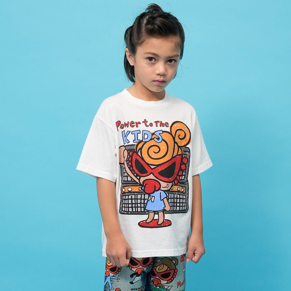 POWER TO THE KIDS 半袖Tシャツ