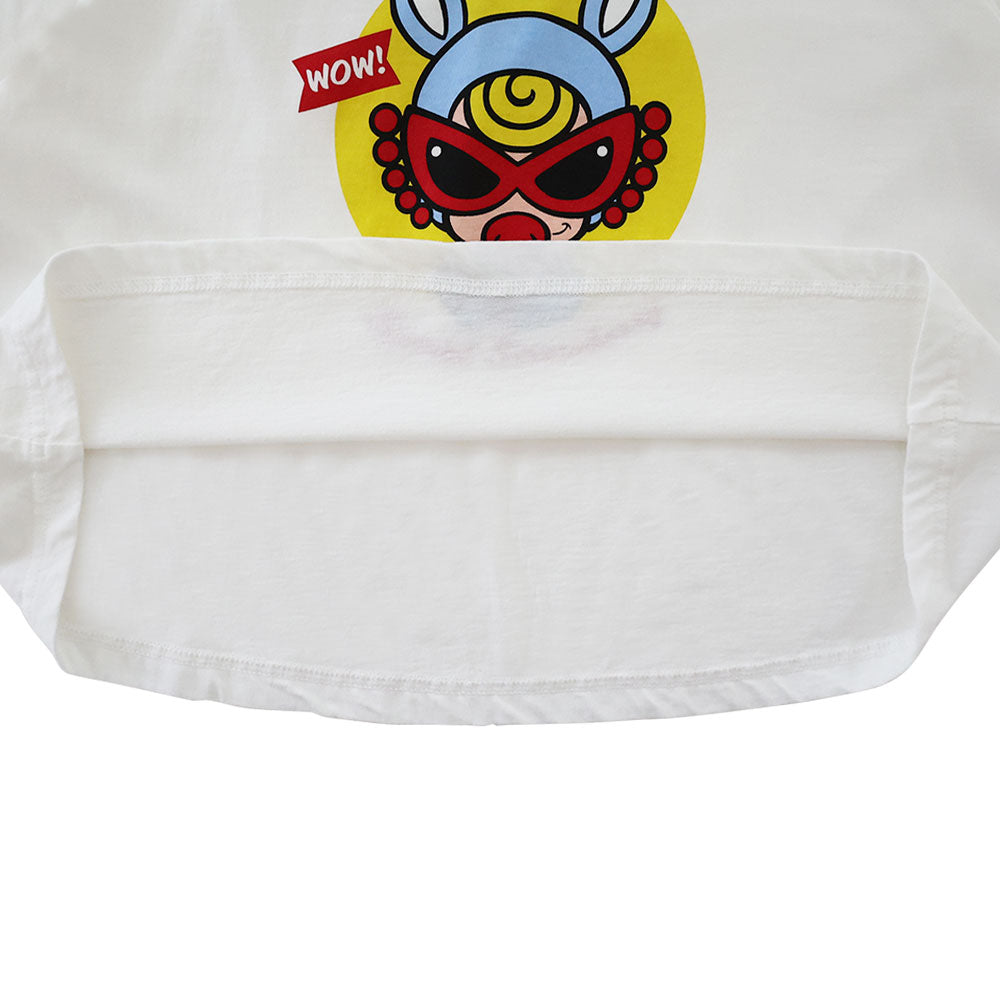 BUNNY MINI HOODIE耳付き 半袖Tシャツ