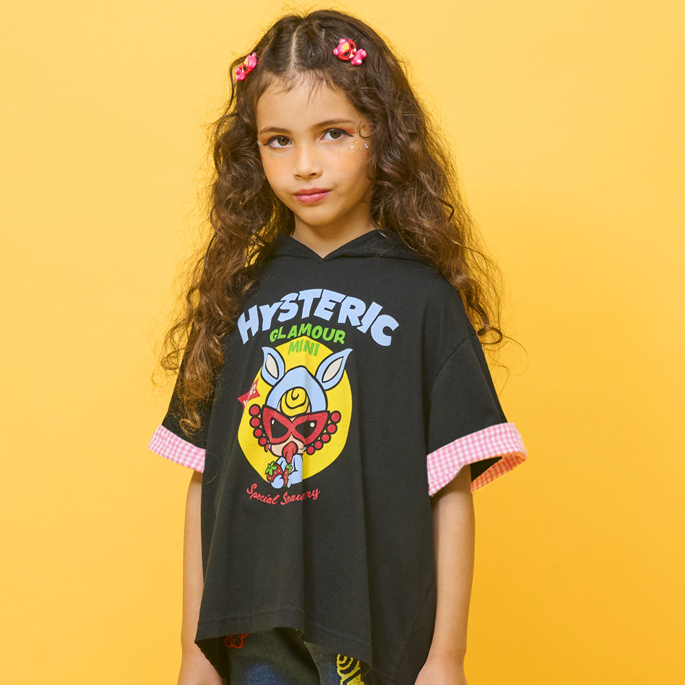 BUNNY MINI HOODIE耳付き 半袖Tシャツ – Hystericmini OnlineStore