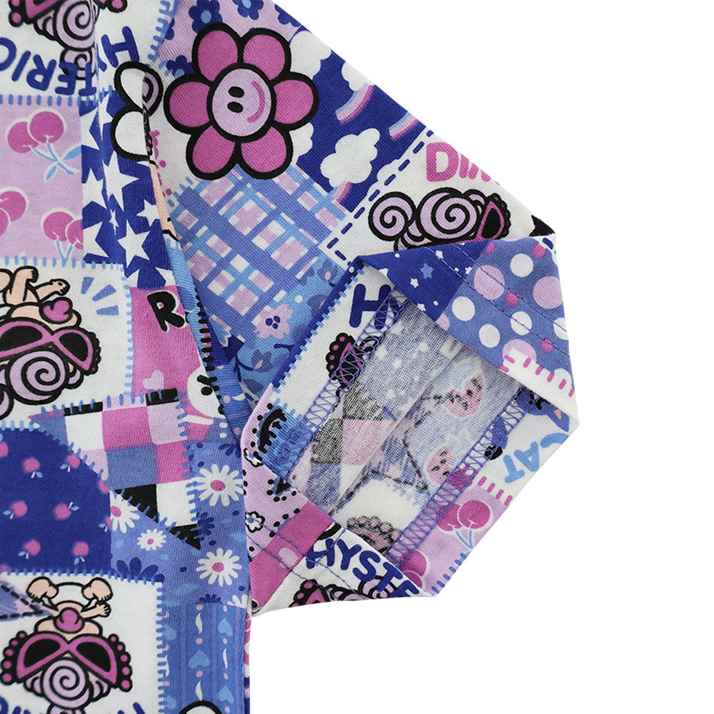 SCRAP PATCHWORK総柄 半袖Tシャツ
