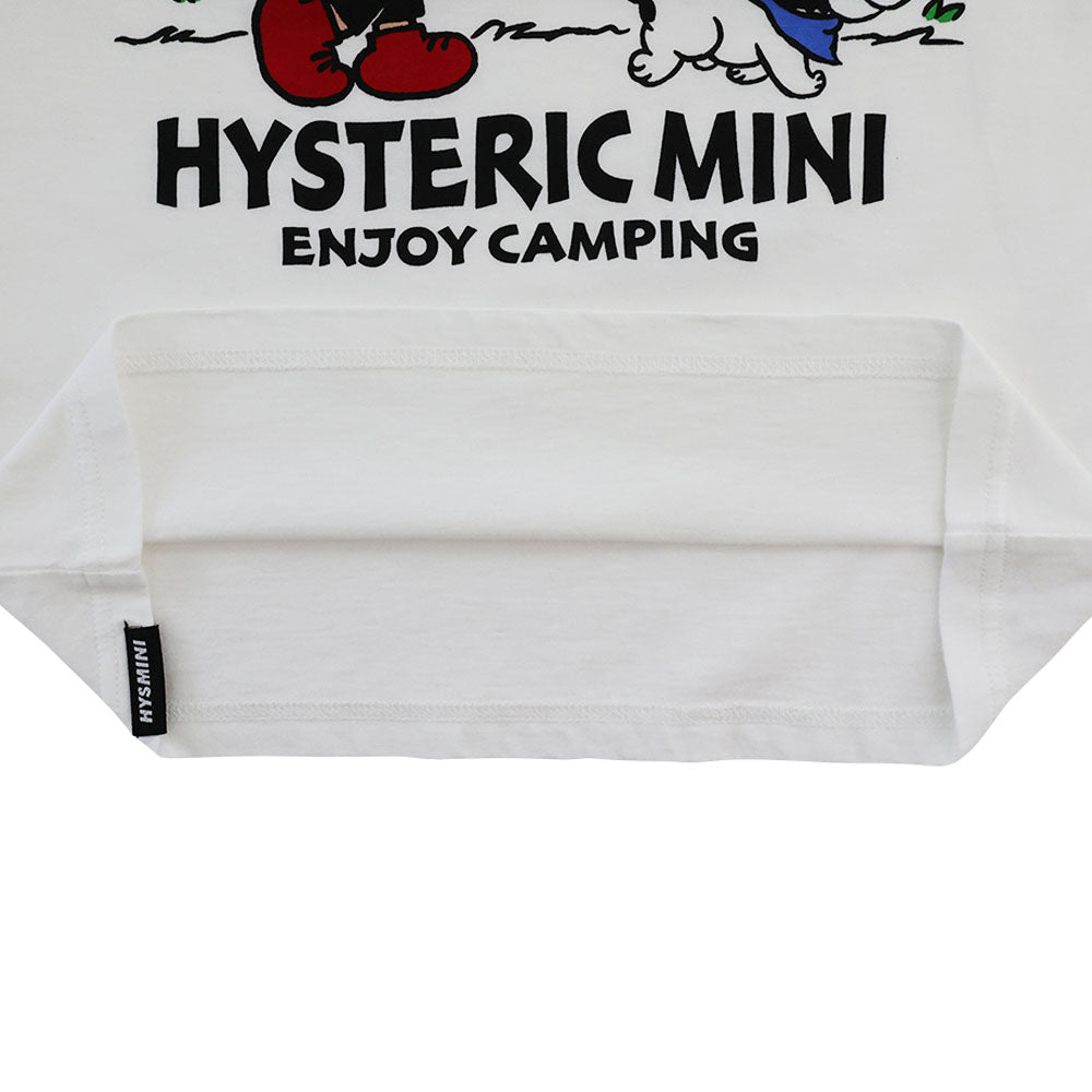 CAMP WITH MINI＆J 半袖Tシャツ