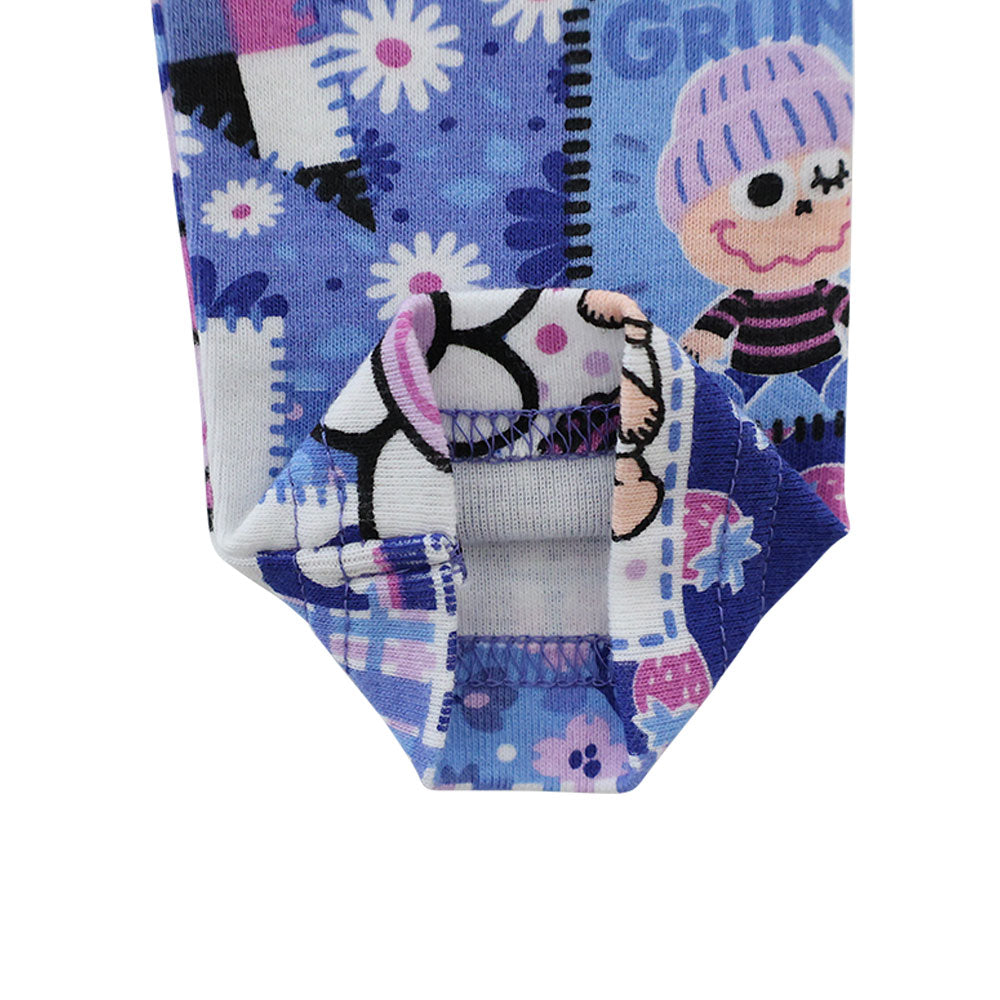 SCRAP PATCHWORK総柄 10分丈レギンス