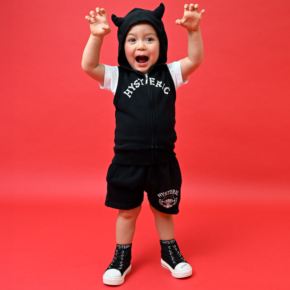 DEVILKIN しっぽ付き 裏毛ショートパンツ