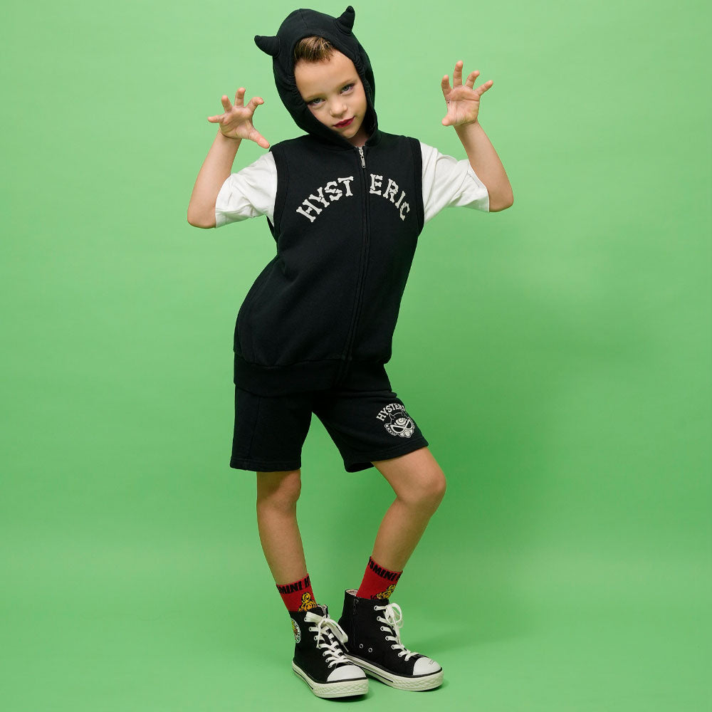 DEVILKIN しっぽ付き 裏毛ショートパンツ