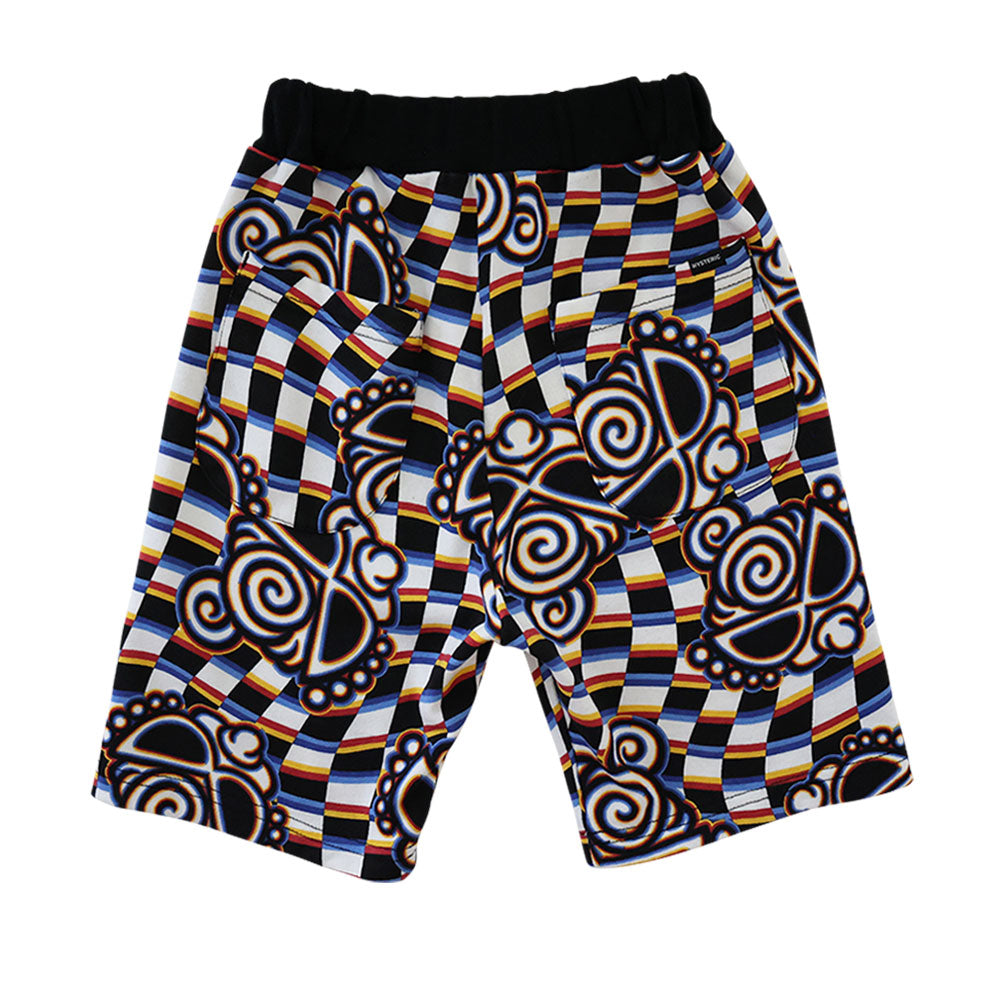 DISTORTION CHECKER総柄 ショートパンツ – Hystericmini OnlineStore