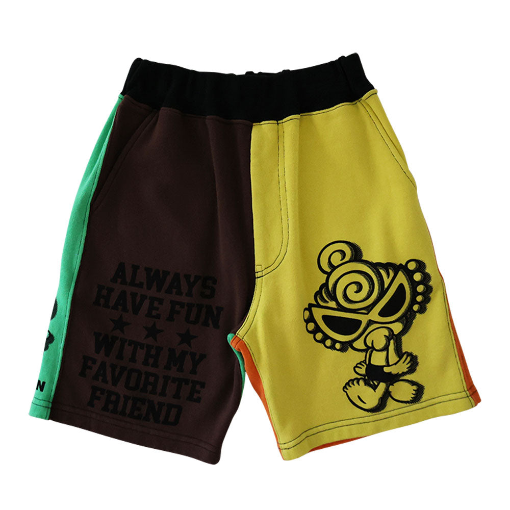 ALWAYS HAVE FUN 裏毛ハーフパンツ