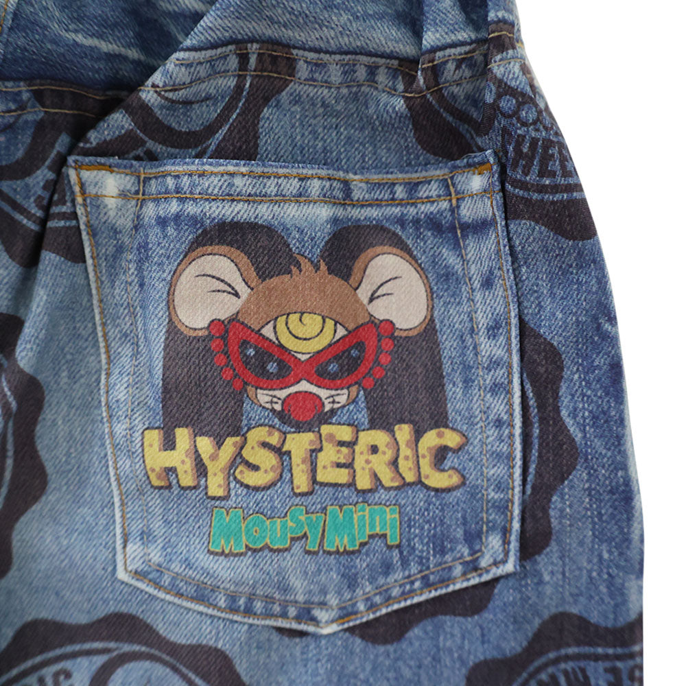 CHEESY MOUSY MINI Like a denim Viscotex ハーフパンツ