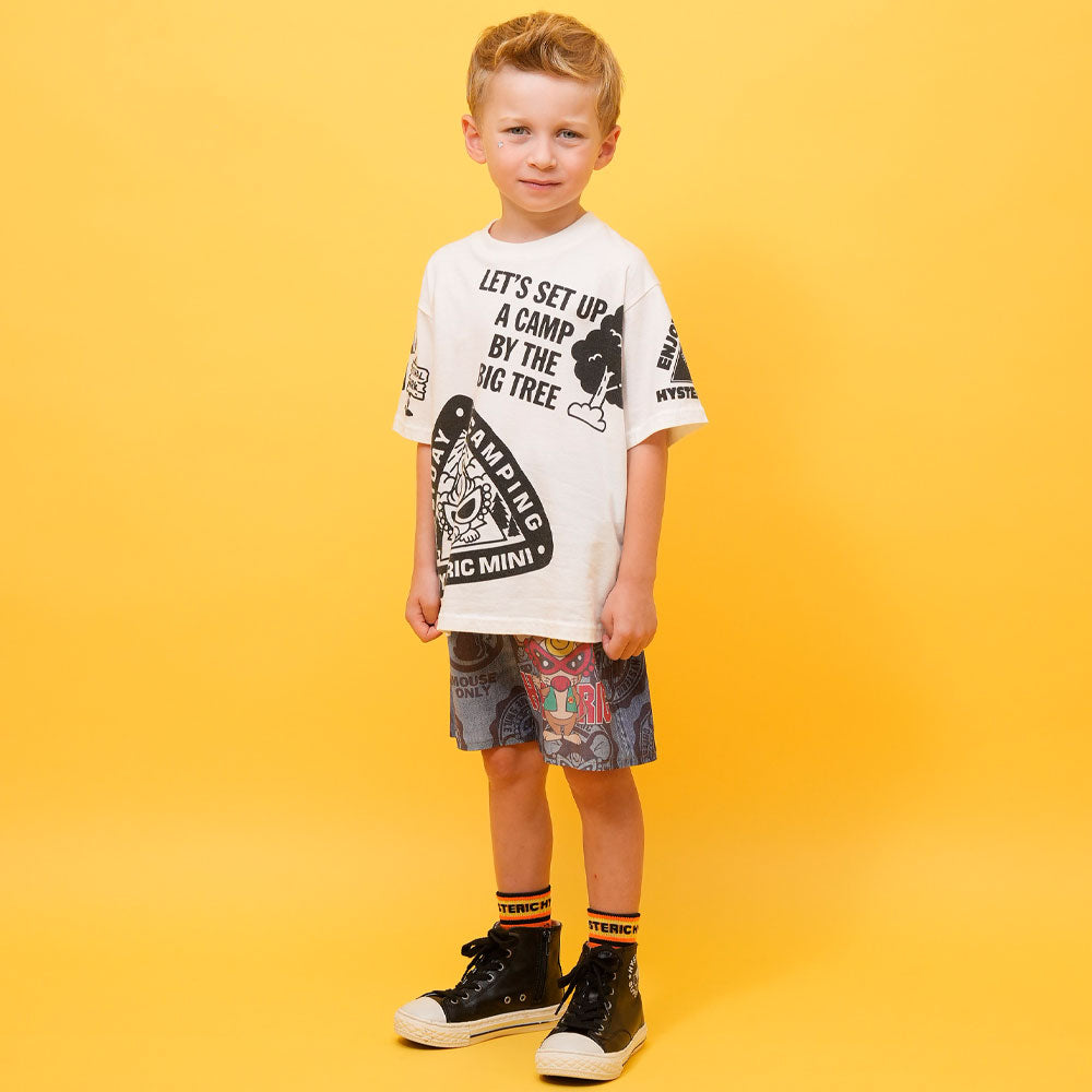 CHEESY MOUSY MINI Like a denim Viscotex ハーフパンツ