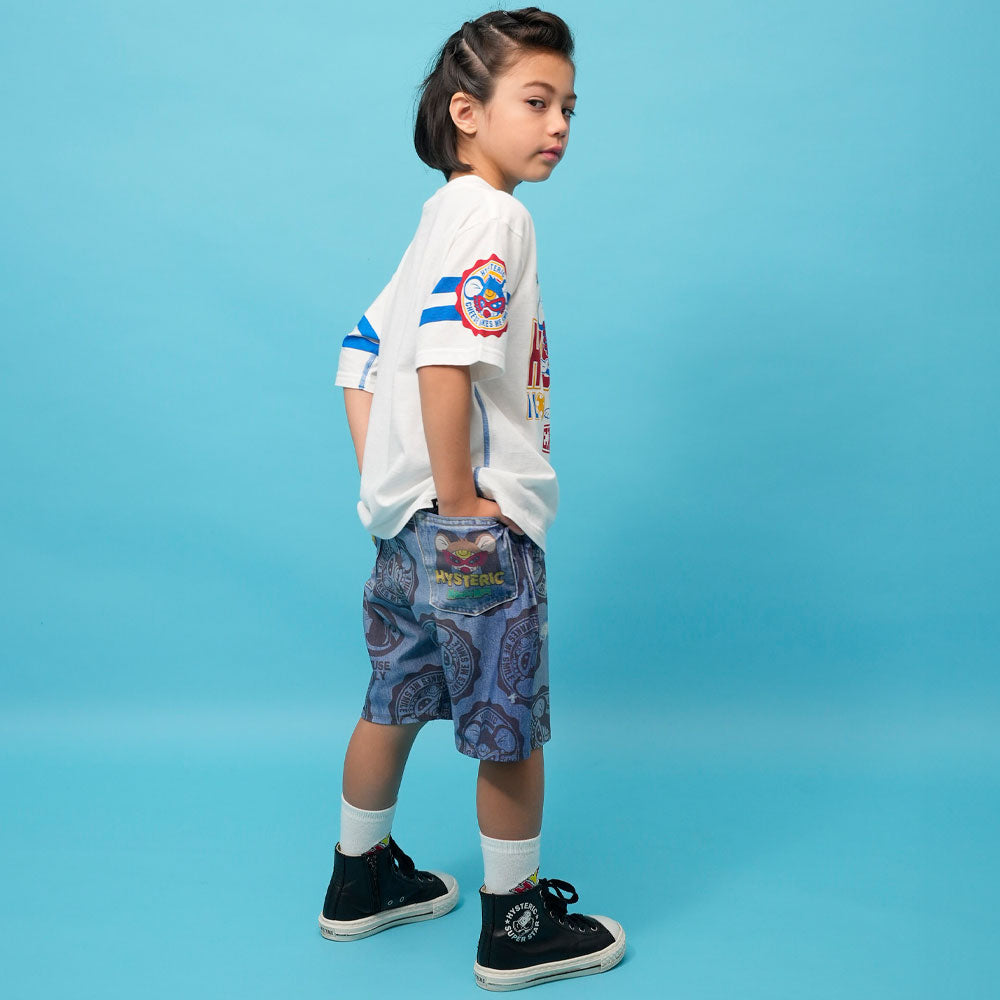 CHEESY MOUSY MINI Like a denim Viscotex ハーフパンツ