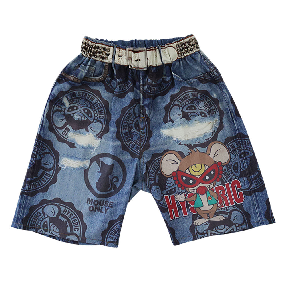 CHEESY MOUSY MINI Like a denim Viscotex ハーフパンツ