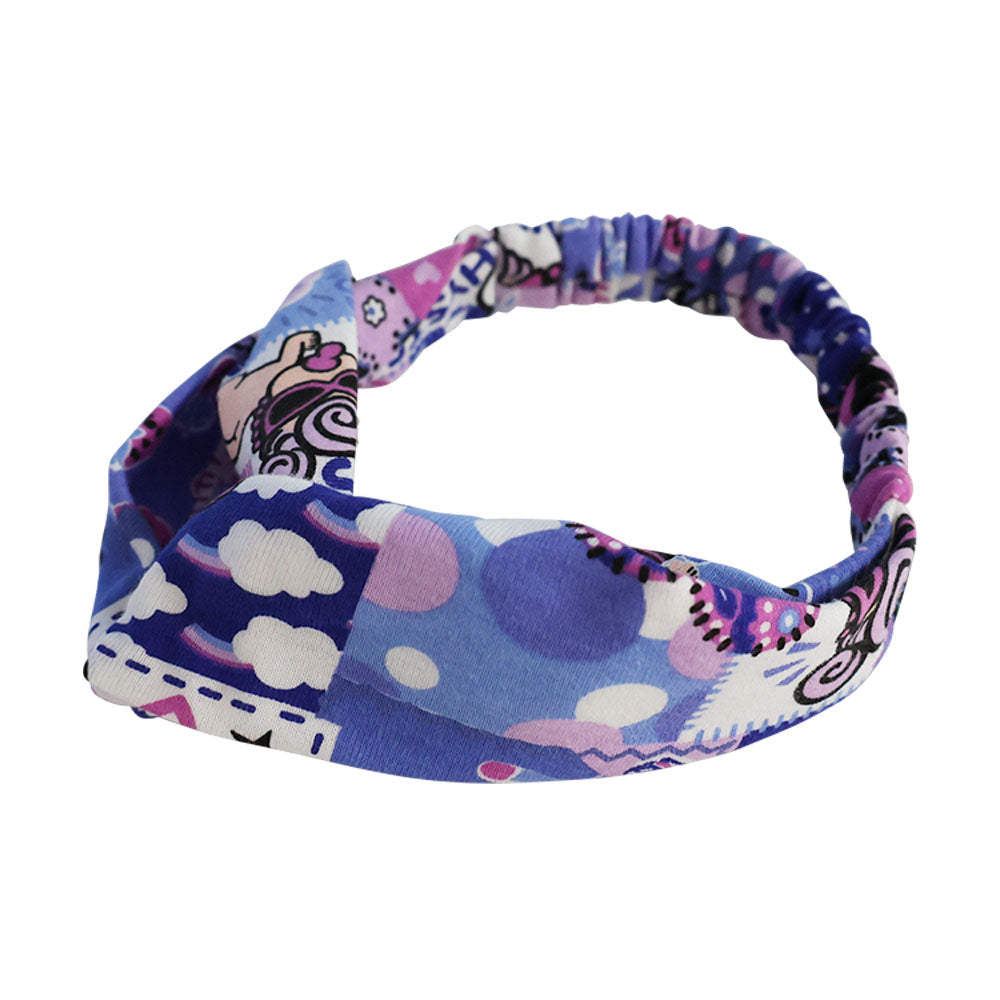 SCRAP PATCHWORK総柄 ヘアバンド