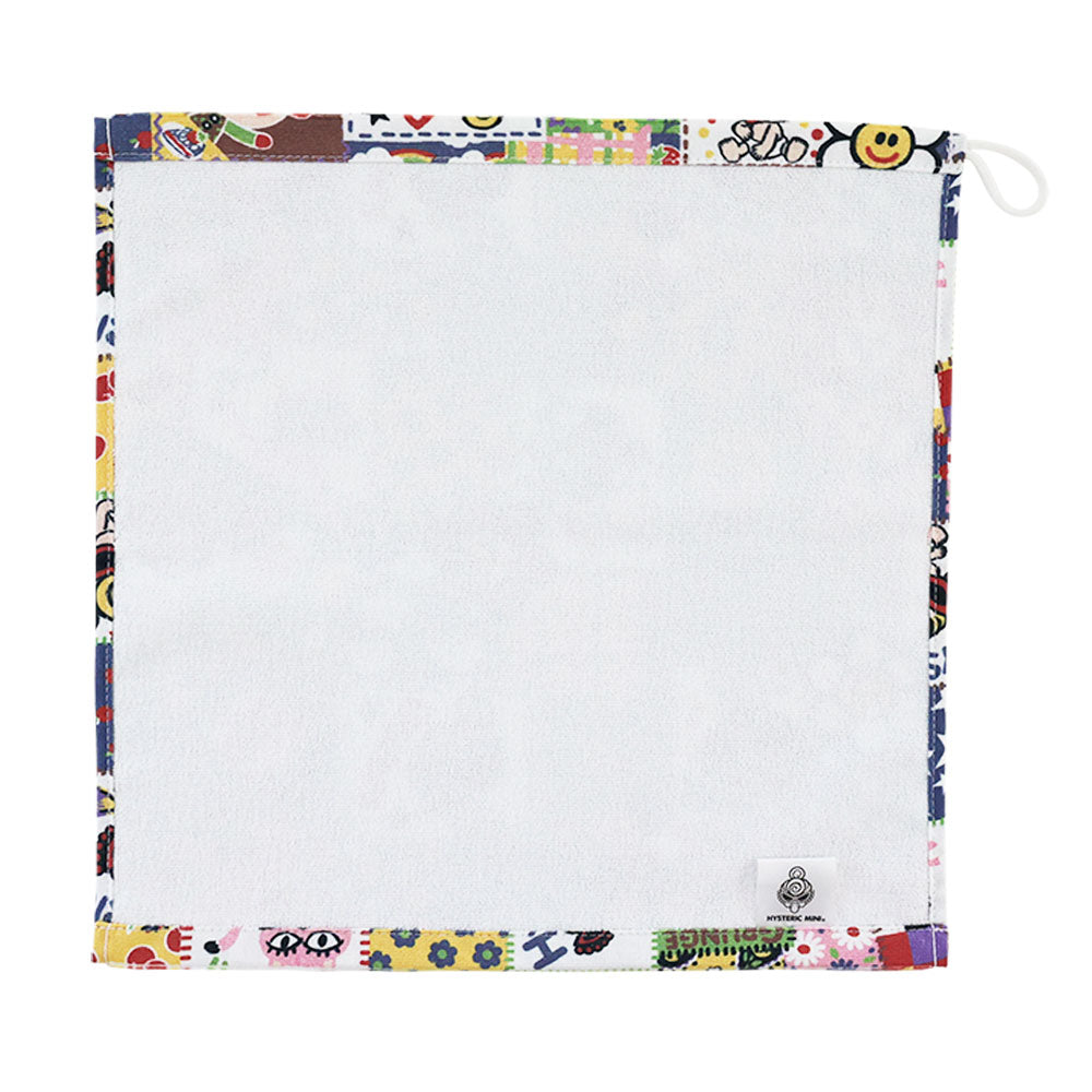SCRAP PATCHWORK総柄 ハンドタオル