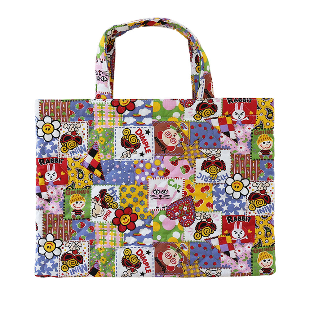 SCRAP PATCHWORK総柄 レッスンバッグ