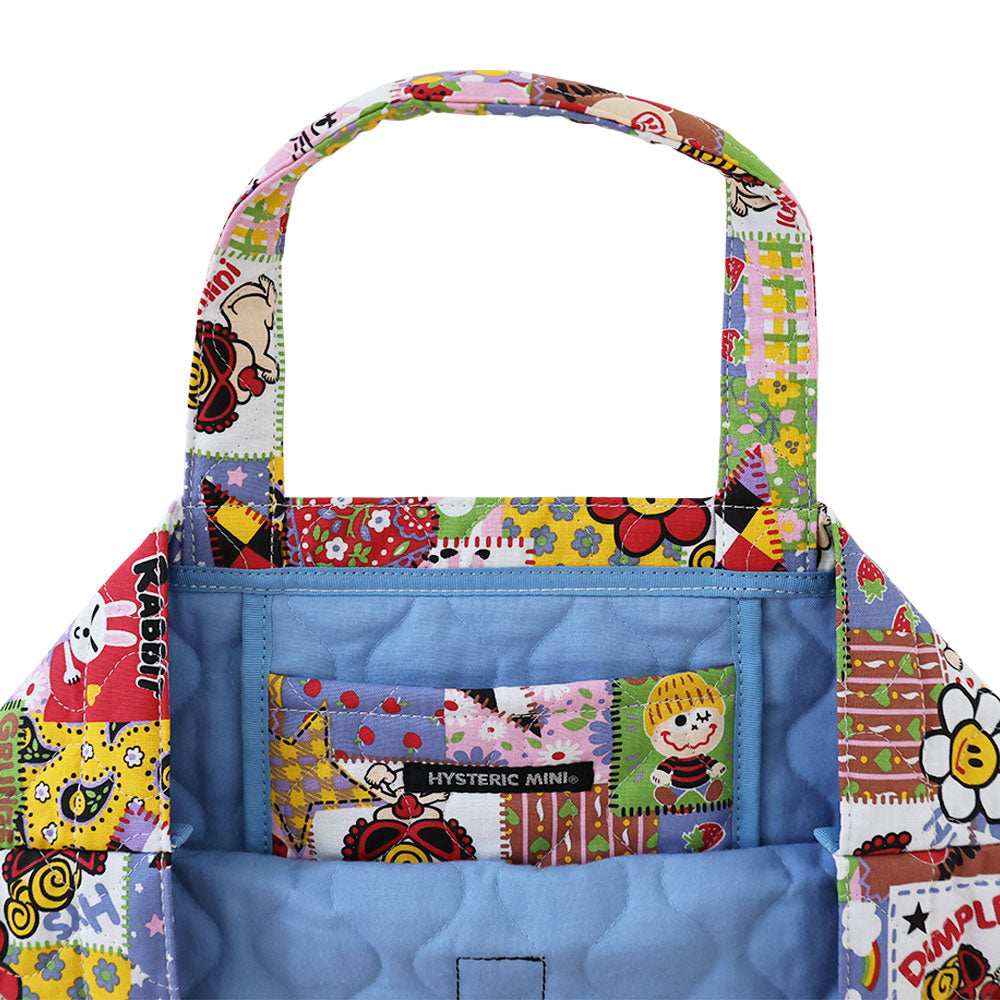 SCRAP PATCHWORK総柄 レッスンバッグ