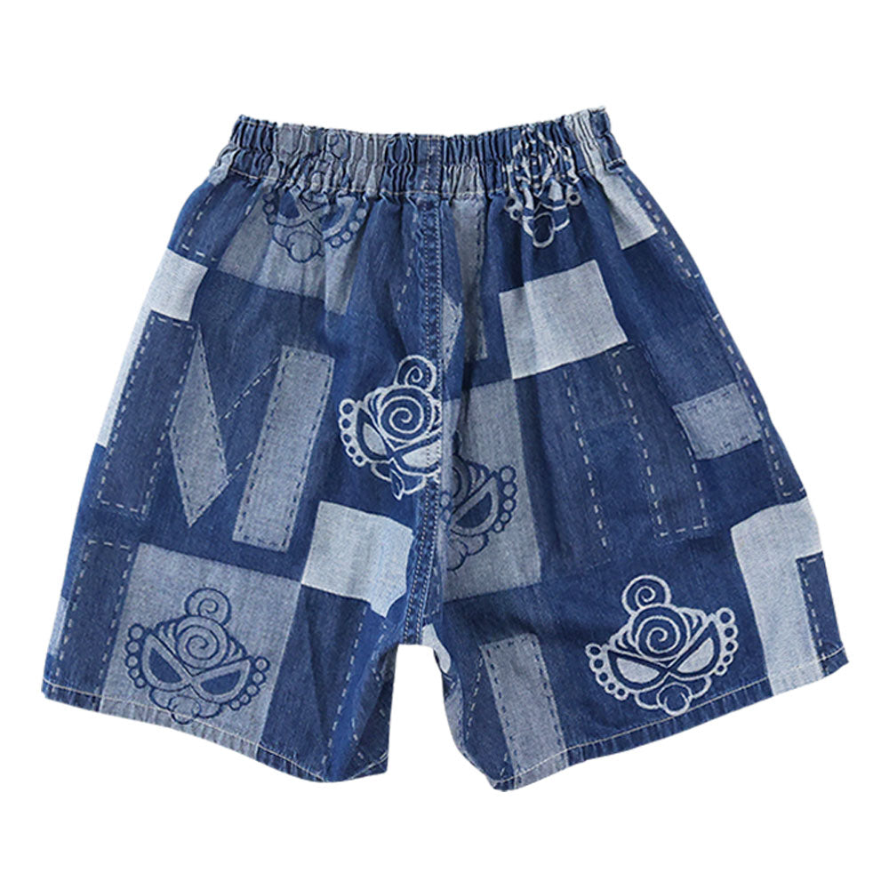 PATCHWORK DENIM JQ ハーフパンツ