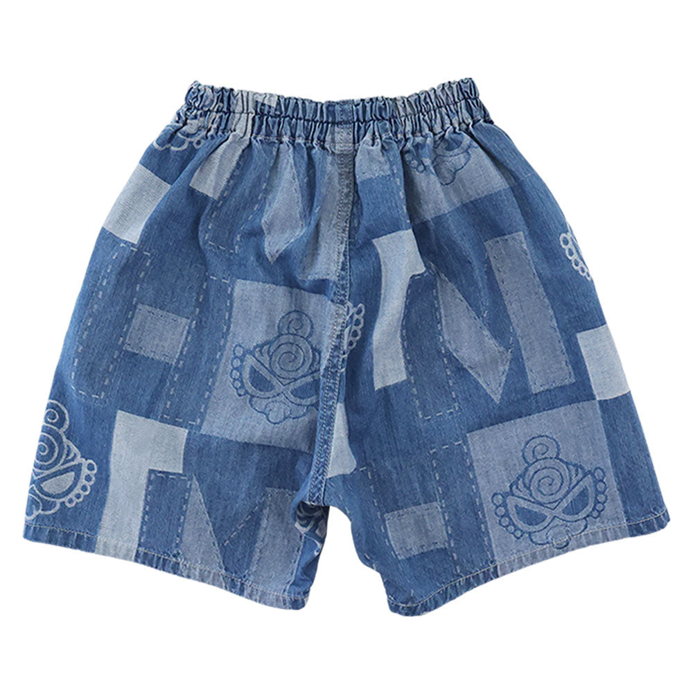 PATCHWORK DENIM JQ ハーフパンツ