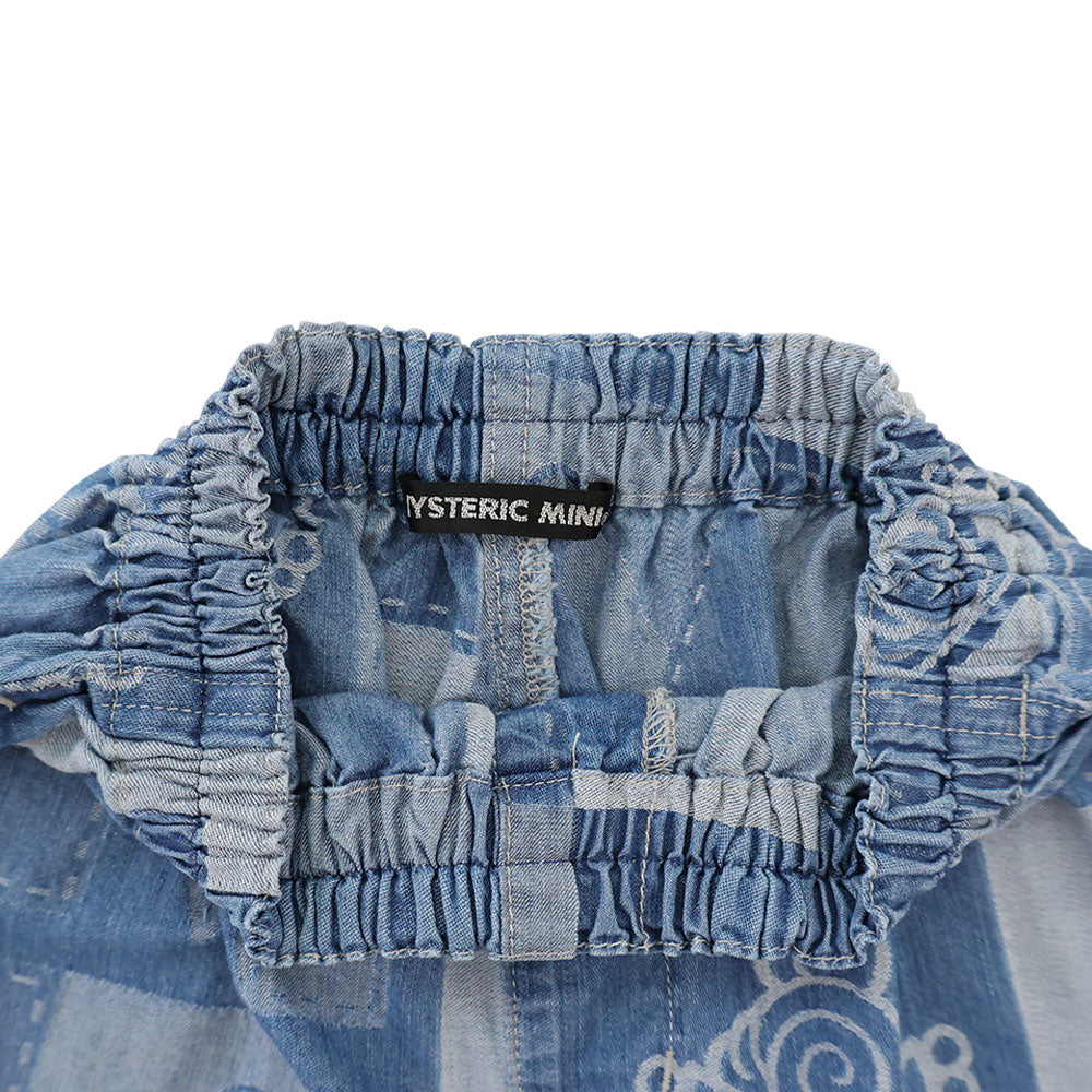 PATCHWORK DENIM JQ ハーフパンツ