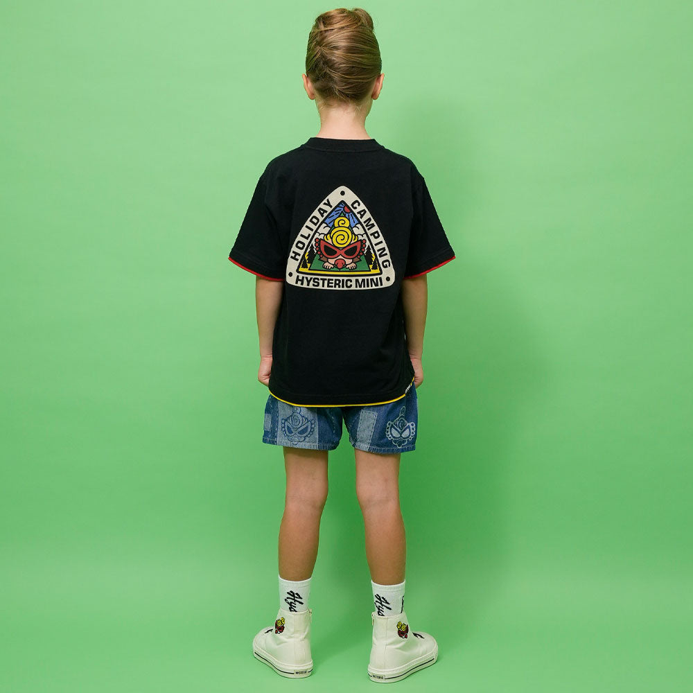 PATCHWORK DENIM JQ ハーフパンツ
