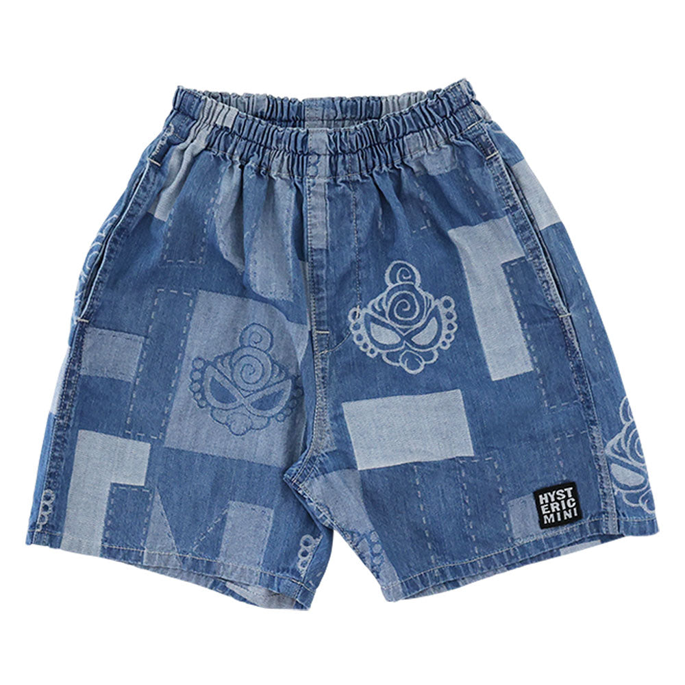 PATCHWORK DENIM JQ ハーフパンツ