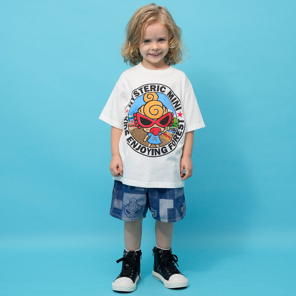 LET'S EXPLORE WITH MINI 半袖Tシャツ